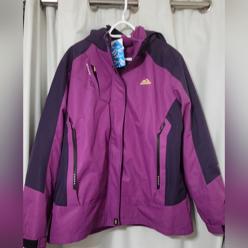 Unisex Magcomsen (OutdoorSport) Jacket With Removable Fleece Liner
